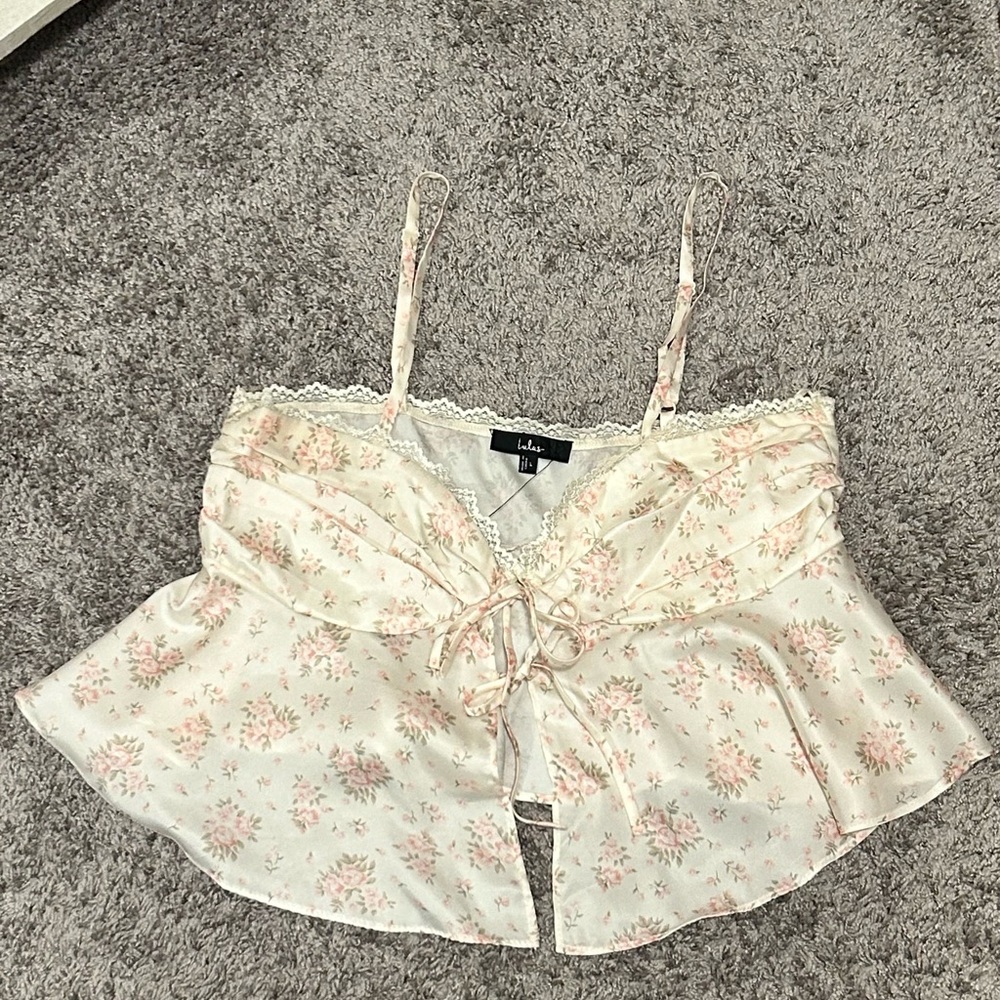 Lulus Floral Cami + Midi Skirt Set - Picture 5 of 6